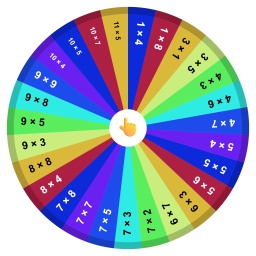 0-12 Multiplication Bingo