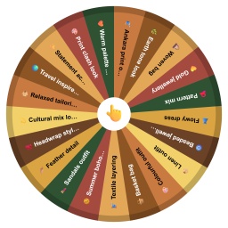Afrohemian Style and Texture Spinner