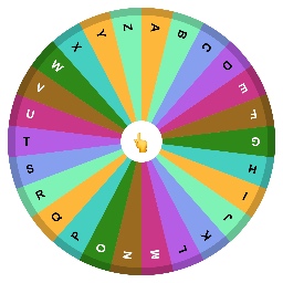Alphabet wheel
