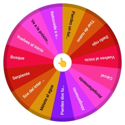 Cartas misteriosas para el juego de la oca