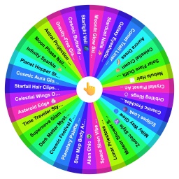 Celestial Beauty Outfit Picker Wheel