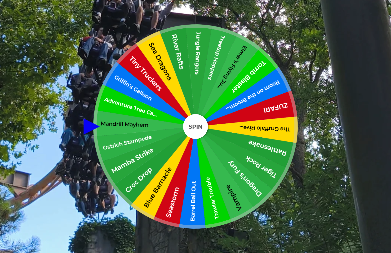 Chessington World of Adventures Rides Wheel