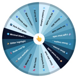 Cool Blue Aesthetic Spinner