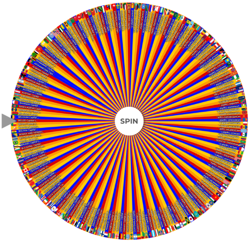 Country Picker Wheel