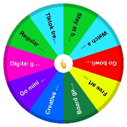 Date night wheel