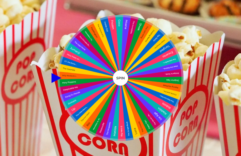 Family Movies Wheel