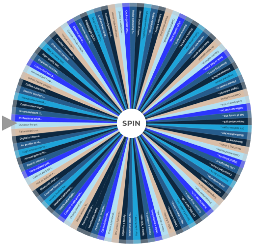 Father's Day Gift Ideas Wheel
