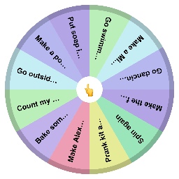 Fun wheel if we’re bored