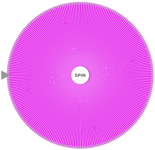 Top 1000 Girl Names Picker Wheel