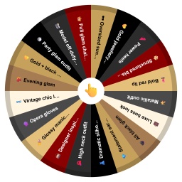 Glamoratti Maximalist Glam Outfit Spinner