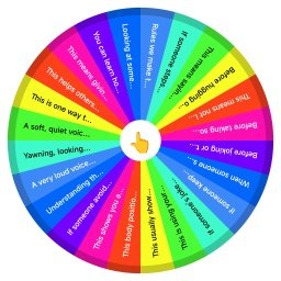 Healthy boundaries and nonverbal communication BINGO!