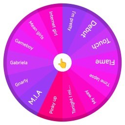 KATSEYE Songs Wheel