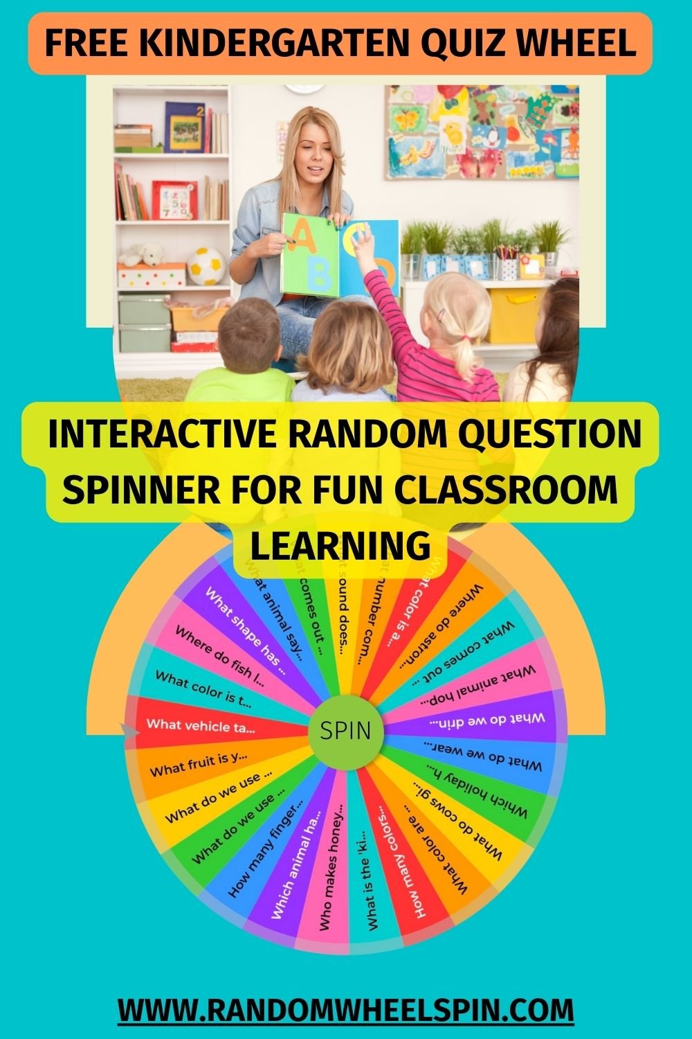 Kindergarten Quiz Wheel