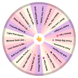 Lace Soft Girl Aesthetic Spinner