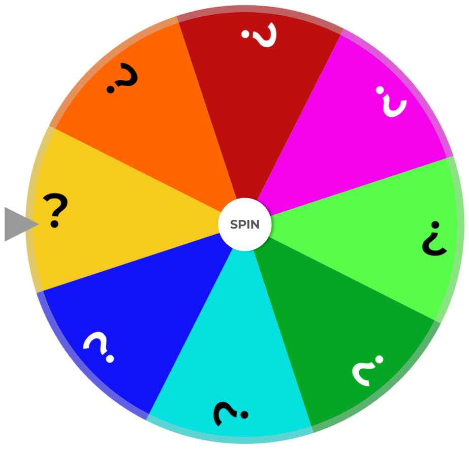 Mystery Wheel Which European Country to Visit