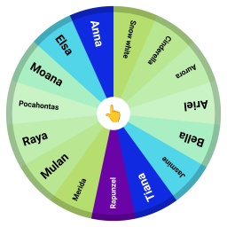 Nama nama putri Disney