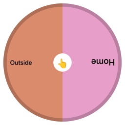 Out or in