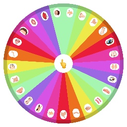 Part of Body Wheel Spin