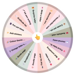 Pen Pals Snail Mail Aesthetic Spinner