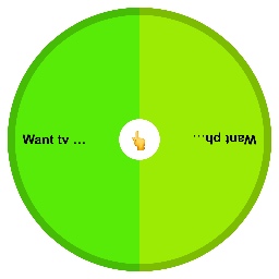 Phone or tv