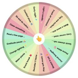 Soft Life Reset Wheel