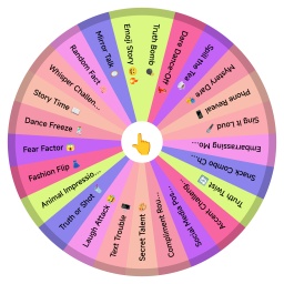 Truth or Dare Party Challenge Wheel