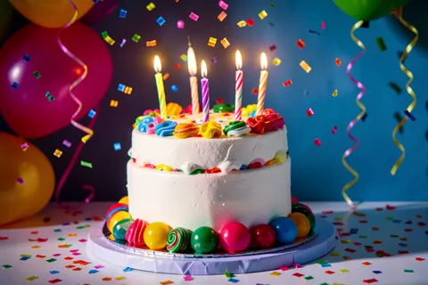 AI generated birthday cards example