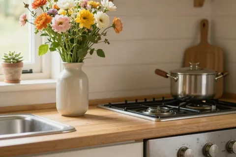 AI generated cosy cottage scenes example