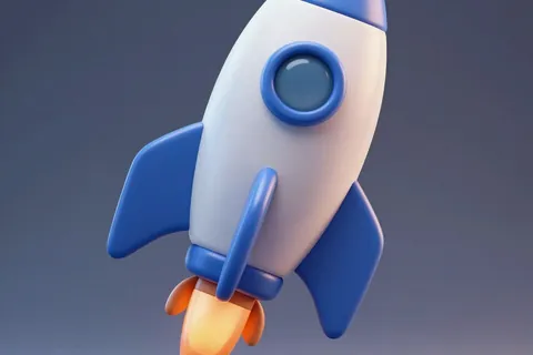 AI generated 3d icons example