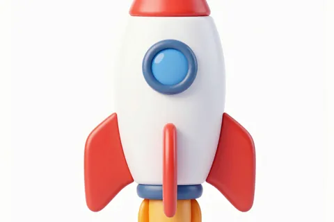 AI generated 3d icons example