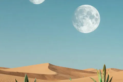 AI generated alien worlds example