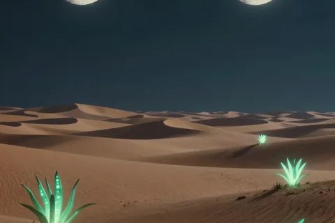 AI generated alien worlds example