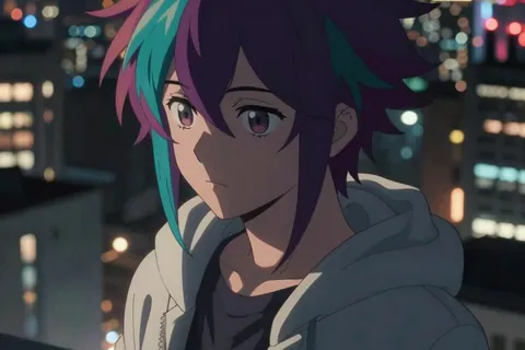AI generated anime characters example