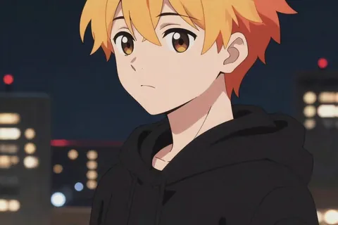AI generated anime characters example