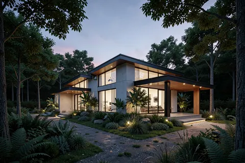 AI generated architecture concepts example
