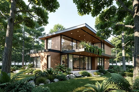 AI generated architecture concepts example