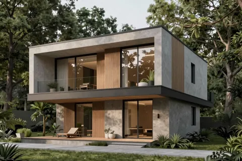 AI generated architecture concepts example