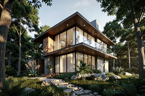 AI generated architecture concepts example