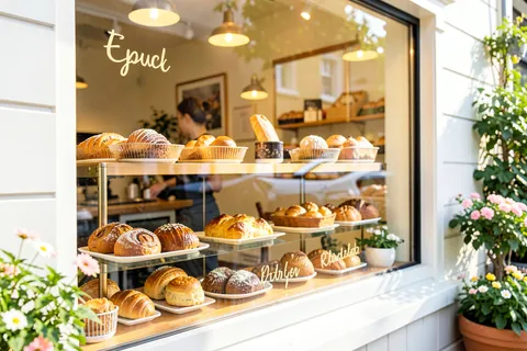AI generated bakery scenes example