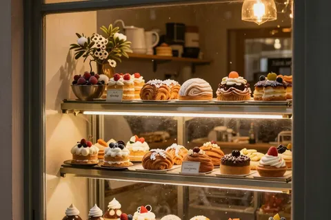 AI generated bakery scenes example
