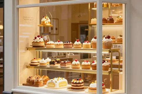 AI generated bakery scenes example
