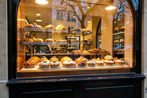 AI generated bakery scenes example