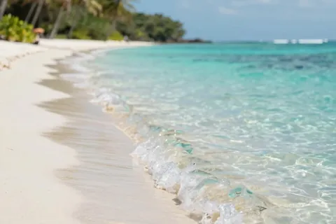 AI generated beach scenes example