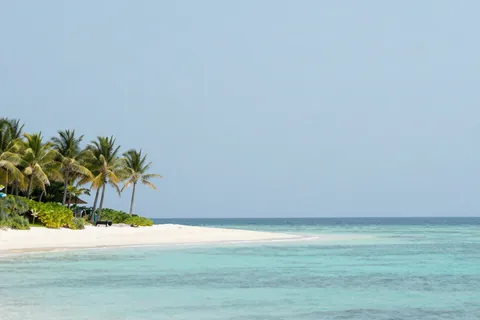 AI generated beach scenes example