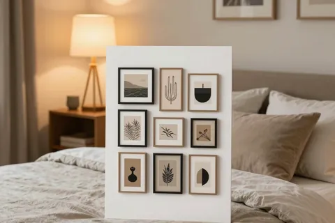 AI generated bedroom ideas example