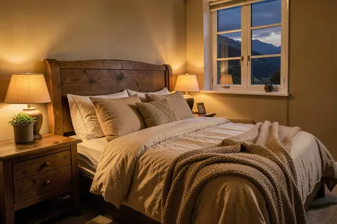 AI generated bedroom ideas example