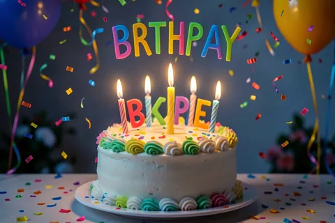 AI generated birthday cards example