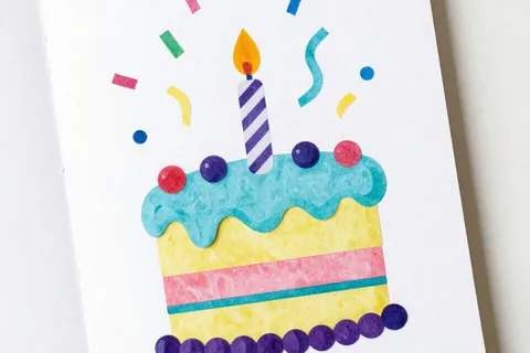 AI generated birthday cards example