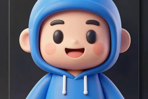 AI generated blocky game avatars example