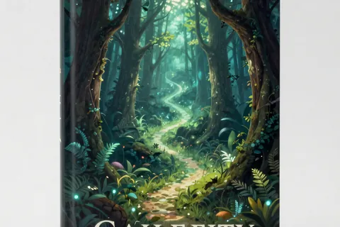 AI generated book covers example